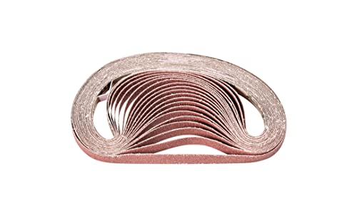 PFERD 585306 BA Kurzbänder, Ausführung Korund A, Flexible Schleifmittel, 60 Korngröße, 520mm x 12mm, 100 Stück PFERD 585306 BA Kurzbänder, Ausführung Korund A, Flexible Schleifmittel, 60 Korngröße, 520mm x 12mm, 100 Stück von PFERD