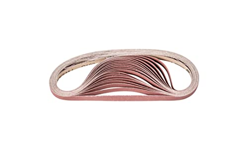 PFERD 585351 BA Kurzbänder, Ausführung Korund A, Flexible Schleifmittel, 120 Korngröße, 610mm x 12mm, 100 Stück PFERD 585351 BA Kurzbänder, Ausführung Korund A, Flexible Schleifmittel, 120 Korngröße, 610mm x 12mm, 100 Stück von PFERD