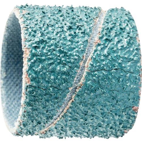 PFERD 805022 Schleifhülsen, Ausführung Zirkonkorund Z, Zylindrische Form, 40 Korngröße, 25mm x 25mm, 100 Stück von PFERD