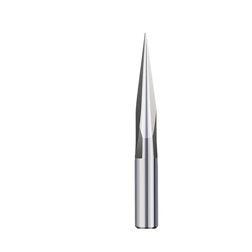 1PC CNC Carving Bit 6mm Schaft 15/20/25/30 Grad V Form Ende Mühle CNC Router Bit 2 flöte Fräser for Holz Gravur Bit (Size : 15Dx0.3mm) von PFRANK