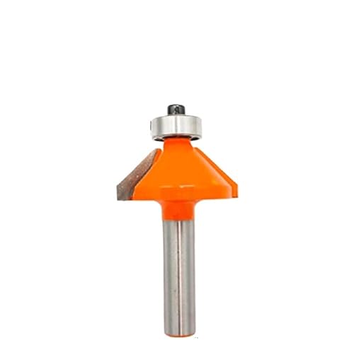 1pc 8mm Schaft 45 Grad Fase Rand Bilden Router Bit Bevel Flush Trim Bit Holzbearbeitung Fräser Bits (Size : 8x30mm) von PFRANK