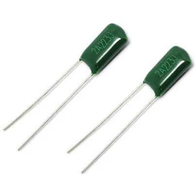 50 Stück 100 V 250 V 400 V 630 V 1000 V Polyesterfolienkondensator 1NF 10NF 22NF 47NF 100NF 2A103J 2J473J 2E104J 2G333J 3A222J 2A104J (Size : 2G223J 22NF 400V) von PFRANK