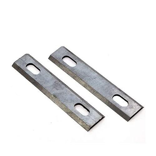 PFRANK 110 x 23,5 x 3 mm Hobelmesser for Rebir 5708C, SKRAB 35537 Interskol P-110 1100M/2000M, Gummi Elitech P110 2 Stück von PFRANK