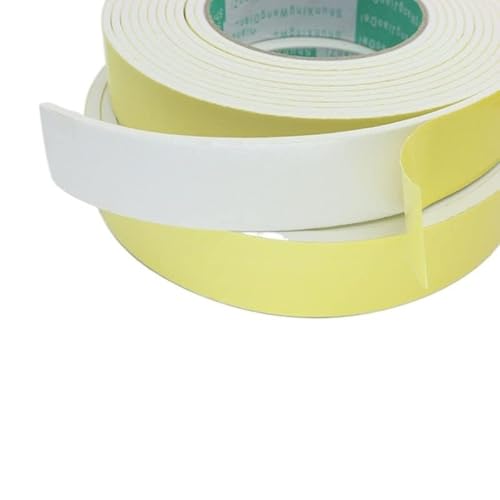 PGPGP 1 Stück einseitiges EVA-Schwamm-Klebeband – verdickter Schaumstoff-Antikollisionsstreifen zur Schalldämmung, 10–40 mm Breite(5x40mmx3Meters) von PGPGP
