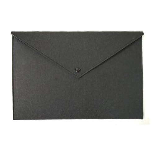 34 * 25 cm Filz Dokument Tasche Umschlag A4 Datei Tasche Dokument Halter Organizer Business Informationen Ordner Schule Büro Liefern(Grey) von PGVXEM