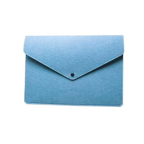 44 cm x 32 cm A3 Dateiordner mit großer Kapazität Filztaschen Business-Aktentaschen Schreibwaren-Organizer Aufbewahrungstasche Dokumententaschen Geschenke(Blue) von PGVXEM