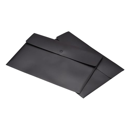 5 Stück tragbare Aktenordnertaschen, A4-Umschlag, Dokumenten-Organizer mit Druckknopf, PP, leichte, multifunktionale Aufbewahrungstasche von PGVXEM
