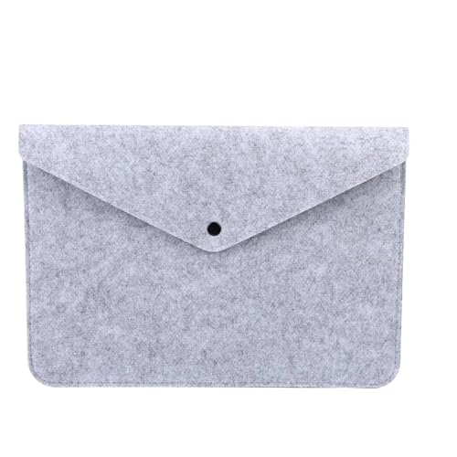 A4/A5 Multifunktionale Aktentasche aus Filz mit großem Fassungsvermögen, Knopfdesign, Umschlag, Dokumentenaufbewahrungstasche, DIY, handgefertigte Bastelwerkzeuge(Type4 S4) von PGVXEM