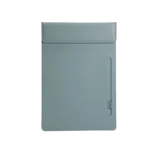 A4 Leder Klemmbrett Silber Clip Manager Unterschrift Pad Schreiben Datei Büro Treffen Vintage Ordner Menü Bord(24x34cmA4-F) von PGVXEM