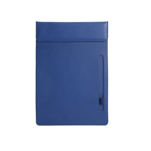 A4 Leder Klemmbrett Silber Clip Manager Unterschrift Pad Schreiben Datei Büro Treffen Vintage Ordner Menü Bord(24x34cmA4-G) von PGVXEM