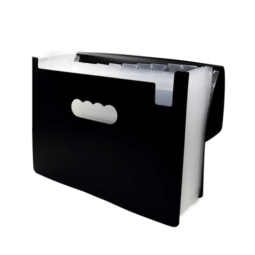 A4 Multi Layer Klassifizierung Ordner 12 Schichten von Bürobedarf Document Organizer(12 Layers Black) von PGVXEM