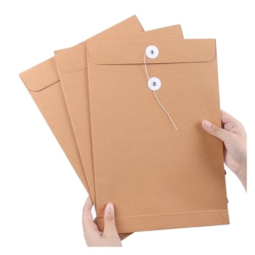 A4-Papierseil-Aktentasche, Projektordner, Aktentasche, Datenbuch, großer Umschlag, Schul- und Büromaterial, 1 Stück A4-Papierseil-Aktentasche, Projektordner, Aktentasche, Datenbuch, großer Umschlag, Schul- und Büromaterial, 1 Stück von PGVXEM