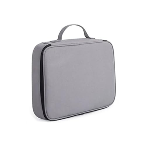 Dokumenten-Organizer, Aktentasche, A4-Ordnerhalter, Herren- und Damentaschenhülle, Geldbörse, Reisepass, Heimsafe, funktionale Aktenaufbewahrung(Gray) von PGVXEM