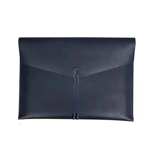 Dokumenten-Organizer aus PU-Leder im A3-Format, ideal for Zeichenpapier(Black) von PGVXEM