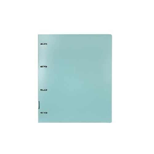 Nachfüllbarer 4-Ring-Ordner for A4-Papier. Organisieren Sie Bürodokumente, Dateien und Papiere sicher.(Blue) von PGVXEM