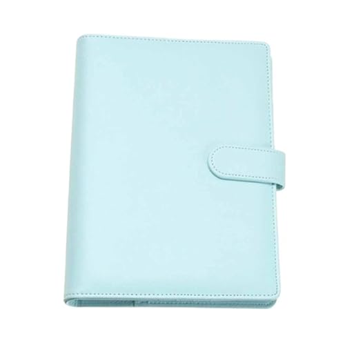 Vintage Nachfüllbare Notebook Datei Ordner Notizblock Abdeckung Leder Ring Binder Büro Liefert(A6 bule) von PGVXEM