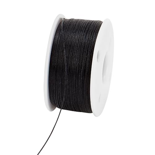 PH PandaHall 0,1 mm Faden für Armbänder, Perlenschnur, schwarzes Nähgarn, Nylonschnur für Perlen, Armbänder, Schmuckherstellung, 45 m PH PandaHall 0,1 mm Faden für Armbänder, Perlenschnur, schwarzes Nähgarn, Nylonschnur für Perlen, Armbänder, Schmuckherstellung, 45 m von PH PandaHall