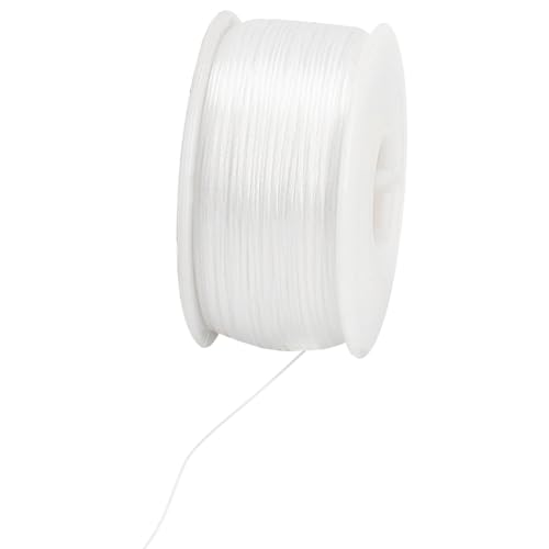 PH PandaHall 0,1 mm Faden für Armbänder, Weiß, Perlenschnur 45 m, Nylonfaden zum Nähen von Perlen, zum Nähen von Perlen, Schmuck, Armbändern und Halsketten PH PandaHall 0,1 mm Faden für Armbänder, Weiß, Perlenschnur 45 m, Nylonfaden zum Nähen von Perlen, zum Nähen von Perlen, Schmuck, Armbändern und Halsketten von PH PandaHall