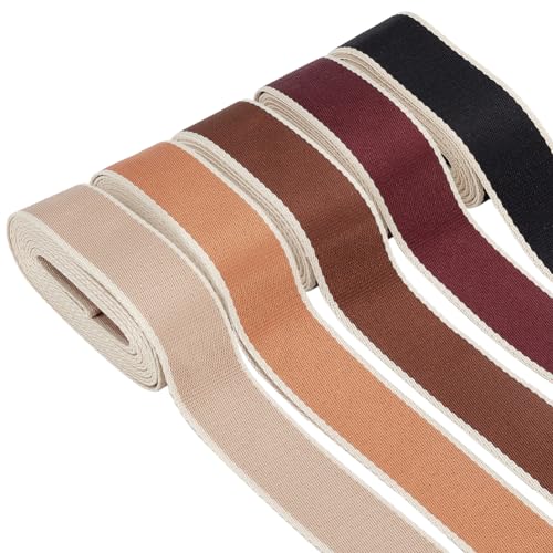 PH PandaHall 1 1/2 Zoll Schweres Polyester Gurtband 5 Farben Flache Taschengurte Nylon Gurtband Für Bastelprojekte Stoffgürteltaschenherstellung Outdoor Aktivitäten 15m/49ft PH PandaHall 1 1/2 Zoll Schweres Polyester Gurtband 5 Farben Flache Taschengurte Nylon Gurtband Für Bastelprojekte Stoffgürteltaschenherstellung Outdoor Aktivitäten 15m/49ft von PH PandaHall