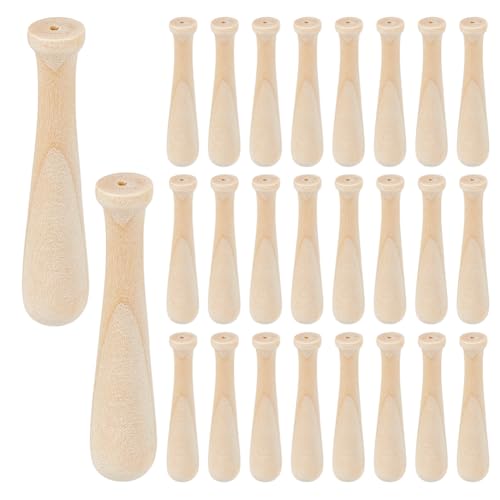PH PandaHall 100 Stück Mini Baseballschläger 4.7cm /1.8 Zoll Unbehandelter Baseballschläger Aus Holz Halb Gebohrt Kleine Baseballschläger Für Schlüsselanhänger Party Dekor Projekte PH PandaHall 100 Stück Mini Baseballschläger 4.7cm /1.8 Zoll Unbehandelter Baseballschläger Aus Holz Halb Gebohrt Kleine Baseballschläger Für Schlüsselanhänger Party Dekor Projekte von PH PandaHall