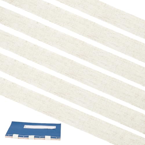 PH PandaHall 10m Leinenband für Buchbindung Reparaturband Stoff 24mm Beige Baumwolltwilliband für Buchbindung Buchkunst Nähen DIY Handwerke PH PandaHall 10m Leinenband für Buchbindung Reparaturband Stoff 24mm Beige Baumwolltwilliband für Buchbindung Buchkunst Nähen DIY Handwerke von PH PandaHall
