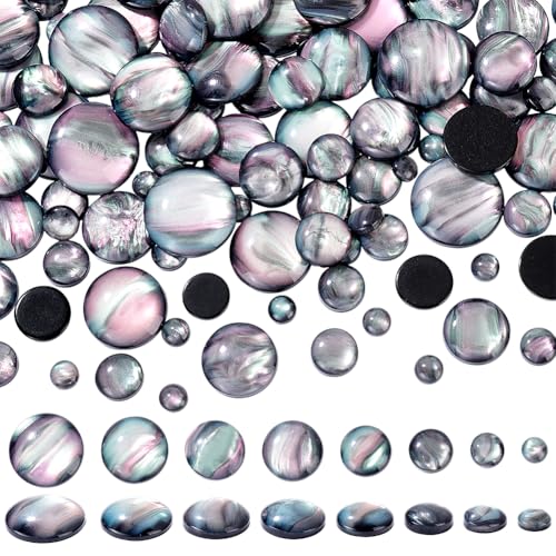 PH PandaHall 120 Stück 8 Größen Imitation Abalone Muschel Cabochons Cabochons Mit Flacher Rückseite Runde Cabochons Für Schmuck Kostümkarten 6/8/10/12/14/16/18/20mm PH PandaHall 120 Stück 8 Größen Imitation Abalone Muschel Cabochons Cabochons Mit Flacher Rückseite Runde Cabochons Für Schmuck Kostümkarten 6/8/10/12/14/16/18/20mm von PH PandaHall