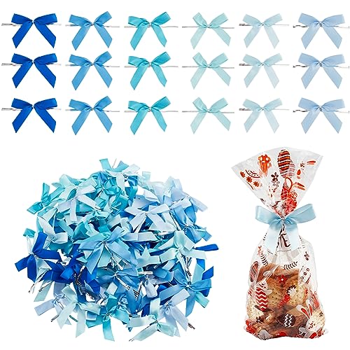 PH PandaHall 120 Stück Gedrehte Krawattenschleife Blau Serie 5.8 Bandschleifen Verpackungsschleifen Geschenk-Zugschleifen Für DIY Geschenkpapier Dekoration Hochzeit Weihnachten Party Dekoration PH PandaHall 120 Stück Gedrehte Krawattenschleife Blau Serie 5.8 Bandschleifen Verpackungsschleifen Geschenk-Zugschleifen Für DIY Geschenkpapier Dekoration Hochzeit Weihnachten Party Dekoration von PH PandaHall