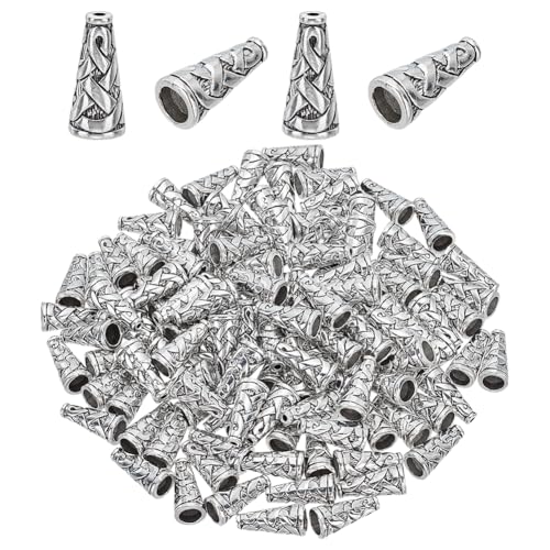 PH PandaHall 120 Stück Kegelförmige Perlenkappen Ohrringkegel Zur Schmuckherstellung 18x8mm Endkappen Für Perlen Aus Tibetischem Stil Antikes Silber Für Bastelarbeiten PH PandaHall 120 Stück Kegelförmige Perlenkappen Ohrringkegel Zur Schmuckherstellung 18x8mm Endkappen Für Perlen Aus Tibetischem Stil Antikes Silber Für Bastelarbeiten von PH PandaHall