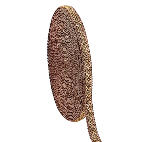 PH PandaHall 12m Polyester Gimpenborte 15mm Fransenbesatz Aus Polyester Stoffband Für Polstermöbel Kostüme DIY Bastelarbeiten Schmuckherstellung Vorhang Kostüm Dekoration. Dunkel Goldrute PH PandaHall 12m Polyester Gimpenborte 15mm Fransenbesatz Aus Polyester Stoffband Für Polstermöbel Kostüme DIY Bastelarbeiten Schmuckherstellung Vorhang Kostüm Dekoration. Dunkel Goldrute von PH PandaHall