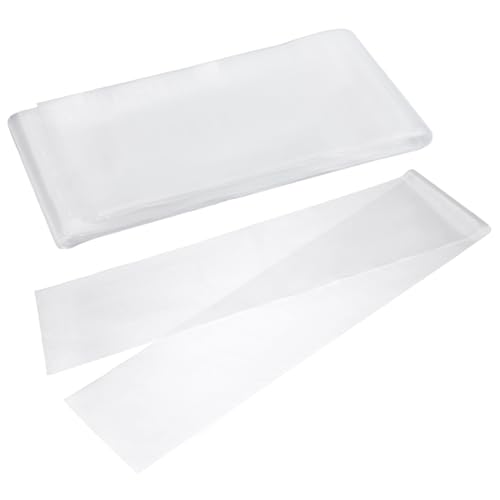 PH PandaHall 15x100cm Extra Lange Plastikhüllen 100 Stück Flach Offen Für Postertaschen Hüllen Poster Polybeutel Durchsichtiger Wasserdichter Poster Aufbewahrungsbeutel Aus Kunststoff von PH PandaHall