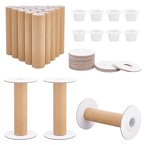 PH PandaHall 16 Setzt Leere Papierfadenspulen Drahtwebspulen Papier Nähspulen Abnehmbarer Fadenbandhalter Für Garn Kordel Stickerei Nähen DIY Kunsthandwerk 99mm PH PandaHall 16 Setzt Leere Papierfadenspulen Drahtwebspulen Papier Nähspulen Abnehmbarer Fadenbandhalter Für Garn Kordel Stickerei Nähen DIY Kunsthandwerk 99mm von PH PandaHall