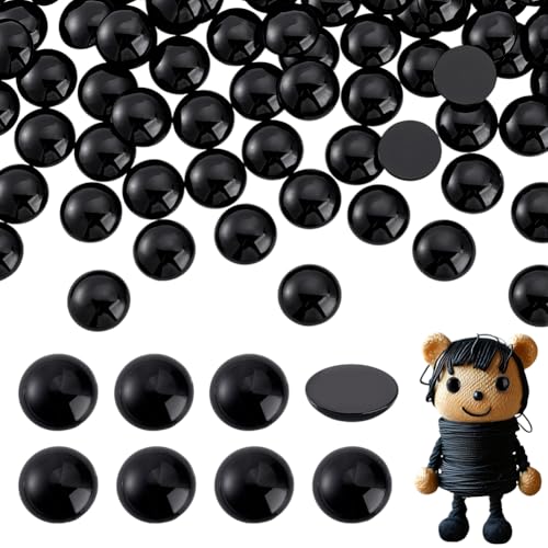 PH PandaHall 160 Stück 20mm Kunststoffaugen Schwarze Häkelaugen Bastelaugen Für Amigurumi Häkeltiere Flatback Cabochons Halbperlen Für Schuhe Kleidung Dekoration PH PandaHall 160 Stück 20mm Kunststoffaugen Schwarze Häkelaugen Bastelaugen Für Amigurumi Häkeltiere Flatback Cabochons Halbperlen Für Schuhe Kleidung Dekoration von PH PandaHall