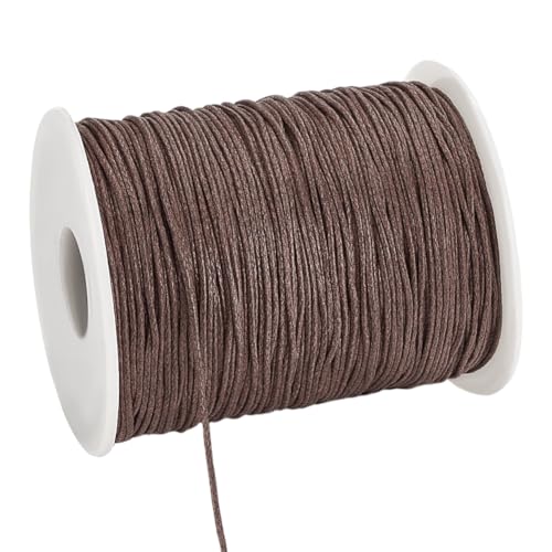 PH PandaHall 160 m 1mm Gewachste Baumwollschnur Brown Gewachste Schnur Wachsfaden Perlenschnur Für Armbänder Halsketten Schmuckherstellung Basteln Kontting Makramee PH PandaHall 160 m 1mm Gewachste Baumwollschnur Brown Gewachste Schnur Wachsfaden Perlenschnur Für Armbänder Halsketten Schmuckherstellung Basteln Kontting Makramee von PH PandaHall