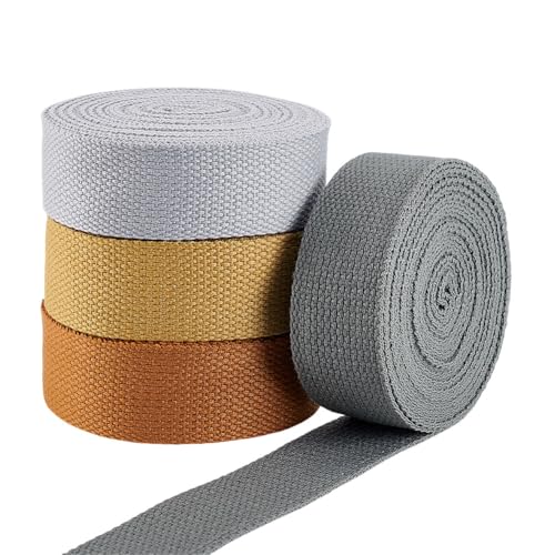 PH PandaHall 18.3 m Baumwollgurtband Näh Twillband 32mm Nähgurtband Flaches Stoffband Baumwollbänder Zum Nähen Verpacken Dekorieren Taschen Basteln PH PandaHall 18.3 m Baumwollgurtband Näh Twillband 32mm Nähgurtband Flaches Stoffband Baumwollbänder Zum Nähen Verpacken Dekorieren Taschen Basteln von PH PandaHall