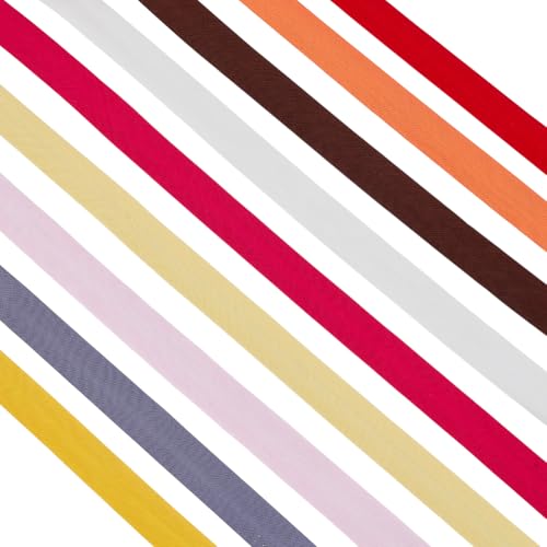 PH PandaHall 19 Yards 9 Farben Schrägband Zum Nähen 7/8 Zoll Doppelfalten Schrägband Aus Polycotton Schrägband Zum Nähen von Nähten Und Paspeln PH PandaHall 19 Yards 9 Farben Schrägband Zum Nähen 7/8 Zoll Doppelfalten Schrägband Aus Polycotton Schrägband Zum Nähen von Nähten Und Paspeln von PH PandaHall