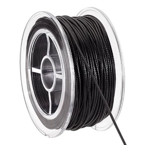PH PandaHall 1mm Schwarze Nylonschnur Mit Organisationshülle Gewachste Baumwollschnur Nylonfaden Zum Perlenauffädeln Wachsschnur Zur Schmuckherstellung Chinesische Knoten 30 m PH PandaHall 1mm Schwarze Nylonschnur Mit Organisationshülle Gewachste Baumwollschnur Nylonfaden Zum Perlenauffädeln Wachsschnur Zur Schmuckherstellung Chinesische Knoten 30 m von PH PandaHall