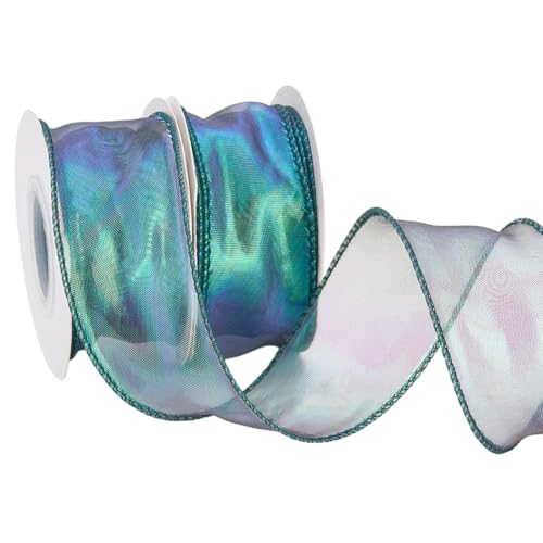 PH PandaHall 2 Rollen x 41mm Grünes Organzaband Sheer Geschenkpapier Bänder Polyester Organza Spitze Trim für Hochzeit Geburtstag Party Weihnachten Dekoration und DIY Crafts Blumensträuße, 18m Totally PH PandaHall 2 Rollen x 41mm Grünes Organzaband Sheer Geschenkpapier Bänder Polyester Organza Spitze Trim für Hochzeit Geburtstag Party Weihnachten Dekoration und DIY Crafts Blumensträuße, 18m Totally von PH PandaHall