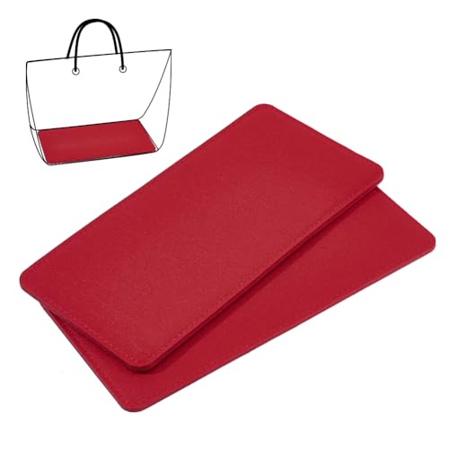 PH PandaHall 2 Stück Geldbörsen Organizer Einsätze Taschenbodenformer Aus Rotem Filz Tascheneinsatz Bodenformer Für Handtaschen Rechteckig Innenfutter Aus Filz 34x16.5cm PH PandaHall 2 Stück Geldbörsen Organizer Einsätze Taschenbodenformer Aus Rotem Filz Tascheneinsatz Bodenformer Für Handtaschen Rechteckig Innenfutter Aus Filz 34x16.5cm von PH PandaHall