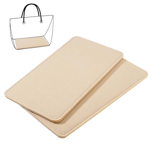 PH PandaHall 2 Stück Handtaschen Bodenformer 11 x 6 Zoll Beige Geldbörsenformer Filztaschenformer Geldbörseneinsatz Boden Für DIY Tragetasche Häkeltasche Rucksack PH PandaHall 2 Stück Handtaschen Bodenformer 11 x 6 Zoll Beige Geldbörsenformer Filztaschenformer Geldbörseneinsatz Boden Für DIY Tragetasche Häkeltasche Rucksack von PH PandaHall