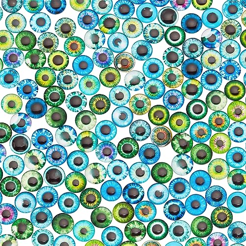 PH PandaHall 200 Stück 12 mm Drachenaugen Glascabochons Glasaugen Zum Basteln Cabochons Für Tiergläser Cabochon Augen Halbrunde Glaskuppel Für DIY Requisiten Fotoschmuckherstellung PH PandaHall 200 Stück 12 mm Drachenaugen Glascabochons Glasaugen Zum Basteln Cabochons Für Tiergläser Cabochon Augen Halbrunde Glaskuppel Für DIY Requisiten Fotoschmuckherstellung von PH PandaHall