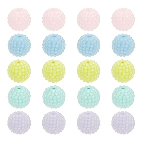 PH PandaHall 20mm Perlen 20 Stück Strass Perlen 5 Farben Acryl Kaugummi Perlen Runde Kristallperlen Große Disco Kugel Perlen Für Girlanden Schmuck Armbänder Stiftherstellung PH PandaHall 20mm Perlen 20 Stück Strass Perlen 5 Farben Acryl Kaugummi Perlen Runde Kristallperlen Große Disco Kugel Perlen Für Girlanden Schmuck Armbänder Stiftherstellung von PH PandaHall