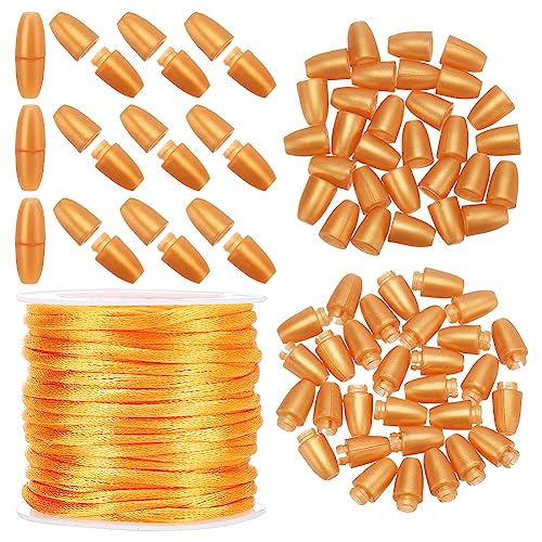 PH PandaHall 30 Set Abreißverschluss Für Schlüsselband 10m Goldfarbene Nylon Lanyard Schnur Mit 24mm Kunststoff Fassverbindern Sicherheitsverschlüssen Für Halsketten Armbänder Lanyards Schmuck PH PandaHall 30 Set Abreißverschluss Für Schlüsselband 10m Goldfarbene Nylon Lanyard Schnur Mit 24mm Kunststoff Fassverbindern Sicherheitsverschlüssen Für Halsketten Armbänder Lanyards Schmuck von PH PandaHall