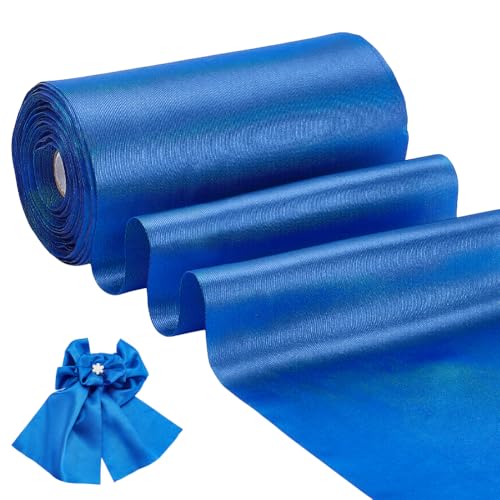 PH PandaHall 30m 15cm breites blaues Satinband Outdoor-Band Solides Gewebe Double Face Satin Stoff für Osterdekoration im Freien, Hochzeitsfeier, Blumenstrauß, Blumenhandwerk, Kleidung, Nähen PH PandaHall 30m 15cm breites blaues Satinband Outdoor-Band Solides Gewebe Double Face Satin Stoff für Osterdekoration im Freien, Hochzeitsfeier, Blumenstrauß, Blumenhandwerk, Kleidung, Nähen von PH PandaHall