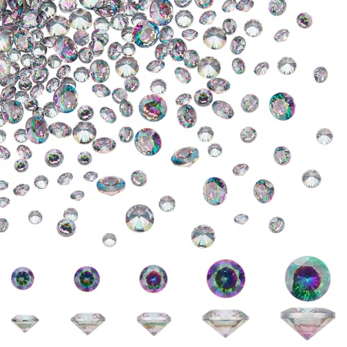 PH PandaHall 400 Stück 5 Größen Facettierte Cabochons Große Runde Facettierte Strasssteine Mit Spitzer Rückseite Lose ab Farbe Kubischer Zirkonia Für Anhänger Schmuck Selbstgemacht Handgefertigt PH PandaHall 400 Stück 5 Größen Facettierte Cabochons Große Runde Facettierte Strasssteine Mit Spitzer Rückseite Lose ab Farbe Kubischer Zirkonia Für Anhänger Schmuck Selbstgemacht Handgefertigt von PH PandaHall
