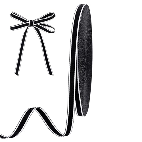 PH PandaHall 45.7 m Schwarz Weiß Gestreiftes Gurtband 1cm Polyester Gestreiftes Bastelband Köperband Für Rucksäcke Handtaschen Kleidungsstücke Hüte Dekoration PH PandaHall 45.7 m Schwarz Weiß Gestreiftes Gurtband 1cm Polyester Gestreiftes Bastelband Köperband Für Rucksäcke Handtaschen Kleidungsstücke Hüte Dekoration von PH PandaHall