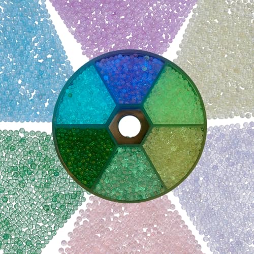 PH PandaHall 5040 Stück Leuchtende Harz Blasenperlen 6 Farbe Mini Perlen Ohne Loch Winzige Kristallperlen Runde Glasperlen Sandperlen Für Harzarbeiten Und Nagelkunst Schmuckherstellung 2-2.5mm PH PandaHall 5040 Stück Leuchtende Harz Blasenperlen 6 Farbe Mini Perlen Ohne Loch Winzige Kristallperlen Runde Glasperlen Sandperlen Für Harzarbeiten Und Nagelkunst Schmuckherstellung 2-2.5mm von PH PandaHall