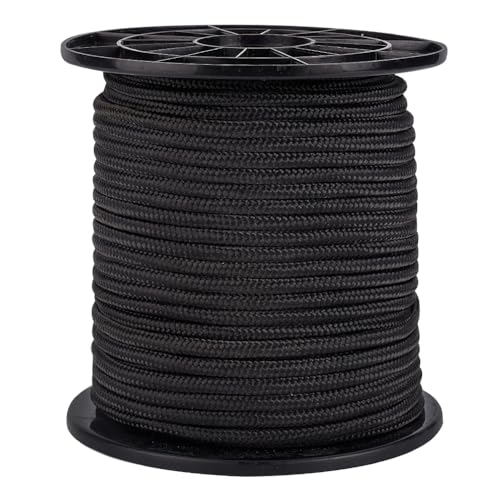 PH PandaHall 6mm Fallschirmschnur 50m Nylonseil Schwarze para Schnur Jalousienschnur Geflochtene Hebe Schattenschnur Für Camping Tuchleine Gartenarbeit Wandern Outdoor Aktivitäten PH PandaHall 6mm Fallschirmschnur 50m Nylonseil Schwarze para Schnur Jalousienschnur Geflochtene Hebe Schattenschnur Für Camping Tuchleine Gartenarbeit Wandern Outdoor Aktivitäten von PH PandaHall