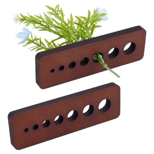PH PandaHall 7-Lochiger Holz Herb Stripper Kokosbraune Küchen und Gartenwerkzeug 2 Stück Gemüseblattentferner Lose Blätter abstreifendes Werkzeug für Basteln einfache Blattentfernung Loch: 4-15mm PH PandaHall 7-Lochiger Holz Herb Stripper Kokosbraune Küchen und Gartenwerkzeug 2 Stück Gemüseblattentferner Lose Blätter abstreifendes Werkzeug für Basteln einfache Blattentfernung Loch: 4-15mm von PH PandaHall