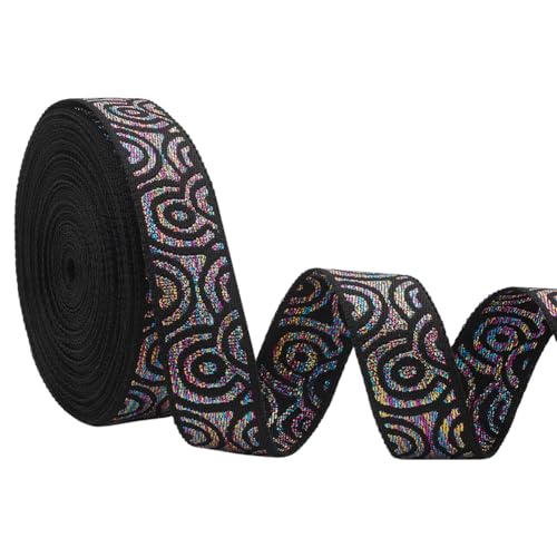PH PandaHall 9.14 m Ethnisches Jacquardband 20mm Bunte Stoffbänder Mit Wirbelmuster Besticktes Blumenband Zum Nähen von Riemen Gürteln Halsbändern DIY Kleidung PH PandaHall 9.14 m Ethnisches Jacquardband 20mm Bunte Stoffbänder Mit Wirbelmuster Besticktes Blumenband Zum Nähen von Riemen Gürteln Halsbändern DIY Kleidung von PH PandaHall