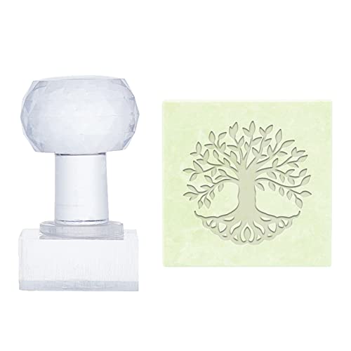 PH PandaHall Baum des Lebens Acryl Seifenstempel mit Griff für handgemachte Seife, Kekse, Ton, Keramik PH PandaHall Baum des Lebens Acryl Seifenstempel mit Griff für handgemachte Seife, Kekse, Ton, Keramik von PandaHall